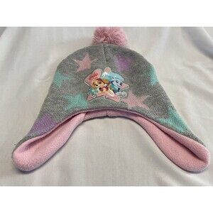 Pre owned Girls' Toddler Cold Weather Set Grey Paw Patrol Winter Hat  Tassel